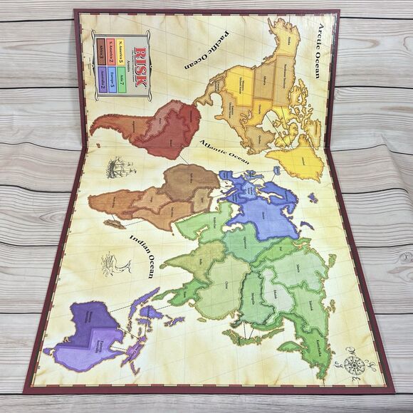 VTG Risk Board Game 1993 by Parker Brothers World Conquest Game - 98% Complete - Picture 4 of 16